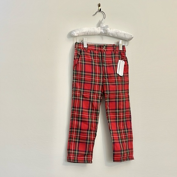 Edgehill Collection Red Plaid Pants. - Picture 1 of 9